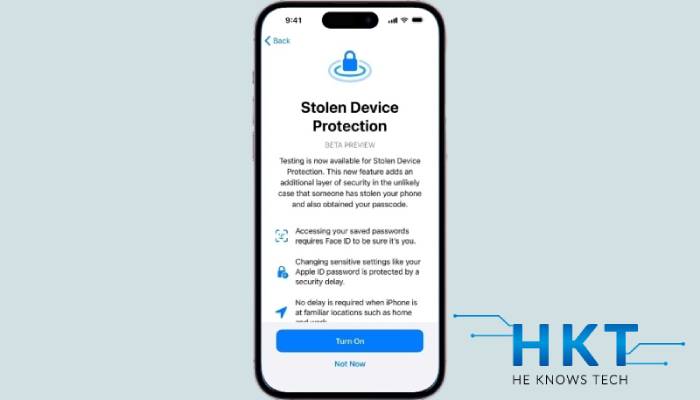 iOS 17.3 Stolen Device Protection